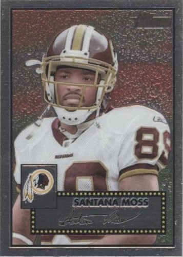 2006 Topps Heritage Santana Moss #THC59