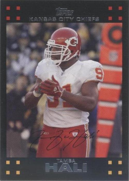 2007 Topps Tamba Hali #258