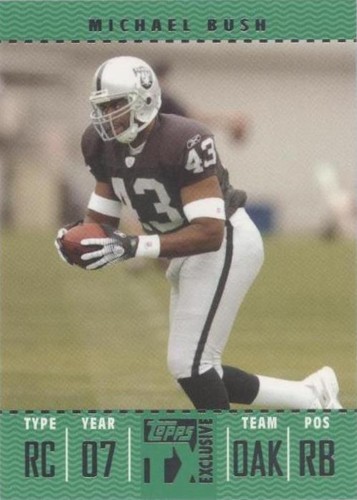 2007 Topps TX Exclusive Michael Bush #137