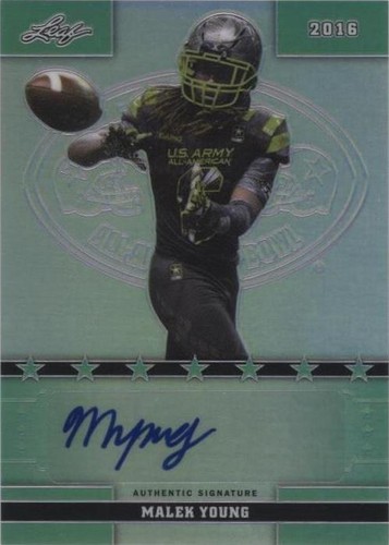 2016 Leaf U.S. Army All-American Bowl Malek Young #71