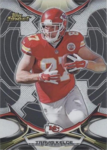 2015 Topps Finest Travis Kelce #23