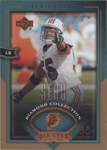 2004 Upper Deck Diamond Collection All-Star Lineup Junior Seau #86