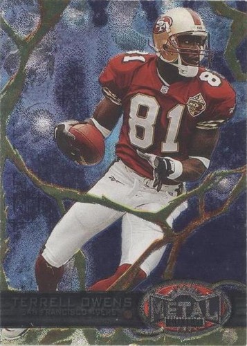 1997 Skybox Metal Universe Terrell Owens #22