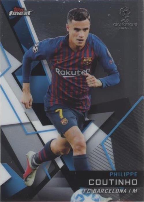 2018-19 Topps Finest UCL Philippe Coutinho #14