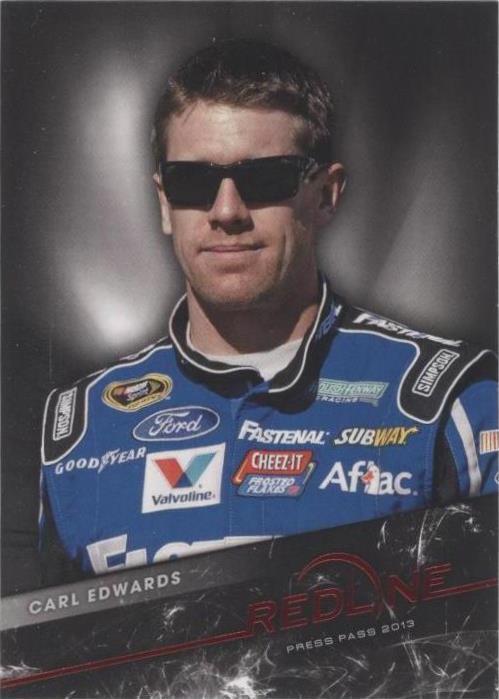 2013 Press Pass Redline - Carl Edwards #15