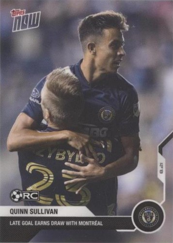 2021 Topps Now MLS Quinn Sullivan #118