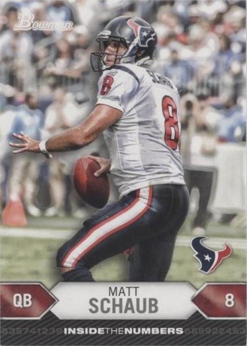 2012 Bowman Matt Schaub #ITN-MSC