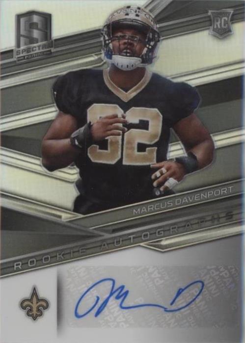 2018 Panini Spectra Marcus Davenport #177