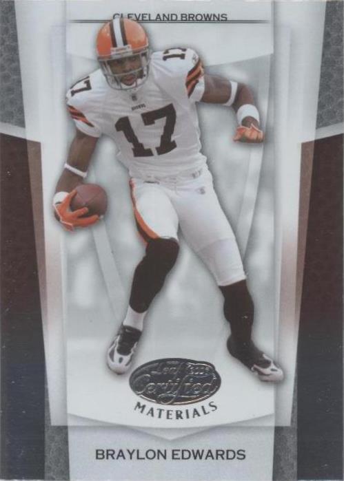 2007 Leaf Certified Materials Braylon Edwards #106