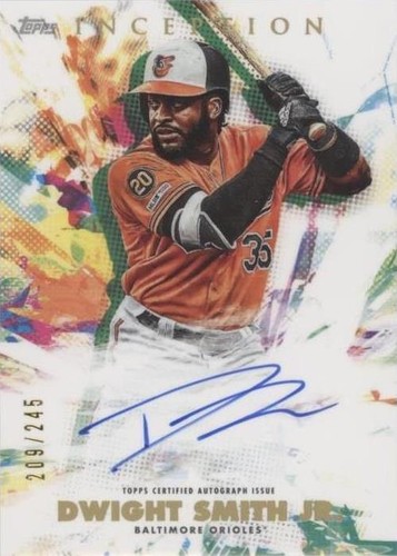 2020 Topps Inception - Dwight Smith Jr. #RESA-DSJ