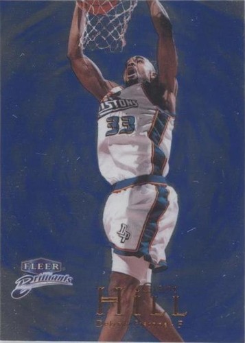 1998-99 Fleer Brilliants - Grant Hill #50B