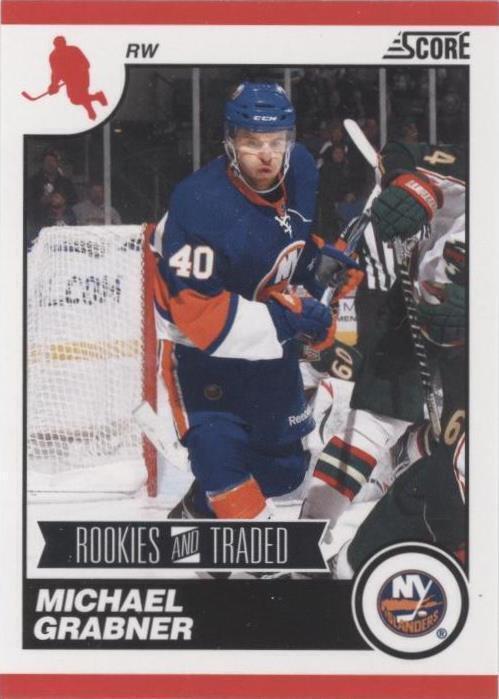 2010-11 Score Rookies & Traded - Michael Grabner #593