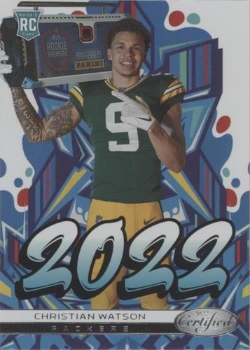 2022 Panini Certified Christian Watson #2022-18