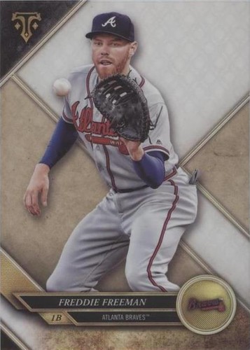 2017 Topps Triple Threads - Freddie Freeman #46