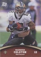 2011 Topps Rising Rookies Marques Colston #49