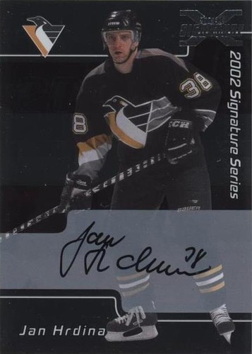 2002-03 In the Game Be A Player Signature Series - Jan Hrdina #023