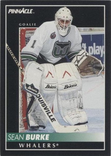 1992-93 Pinnacle - Sean Burke #295