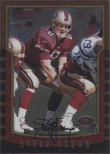 2000 Bowman Chrome Steve Young #88