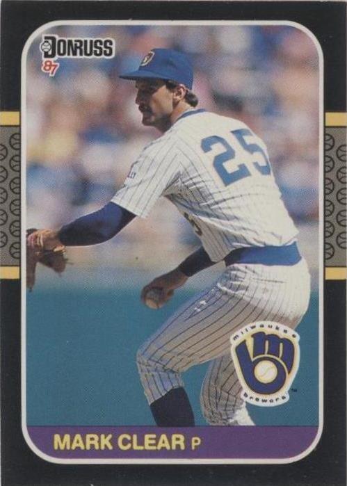 1987 Donruss - Mark Clear #355