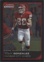 2006 Bowman Chrome Tony Gonzalez #125