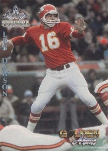 1994 Ted Williams Card Company Roger Staubach's NFL Football Len Dawson #74