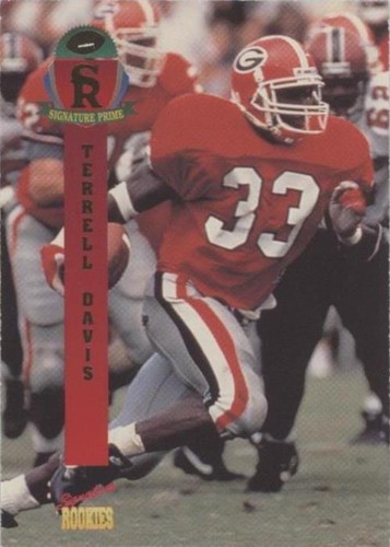 1995 Signature Rookies Prime Terrell Davis #12