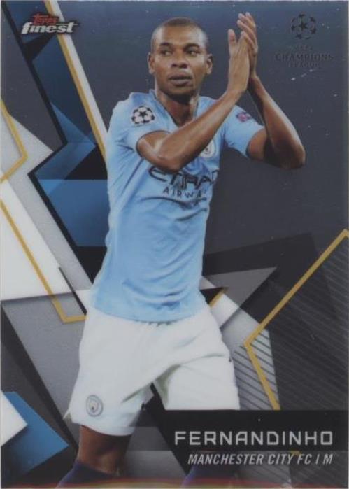2018-19 Topps Finest UCL Fernandinho #6