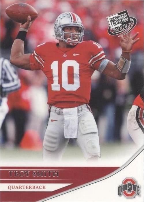 2007 Press Pass Troy Smith #4
