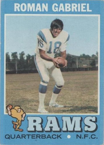 1972 Topps #40 Roman Gabriel VGEX LA Rams 523834 | eBay
