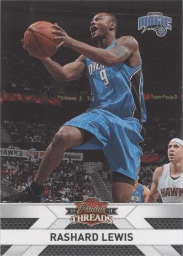 2010-11 Panini Threads - Rashard Lewis #60