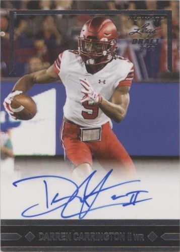 2018 Leaf Ultimate Draft Darren Carrington II #GLR-DC2