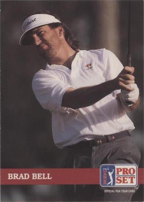 1992 Pro Set Golf - Brad Bell #170