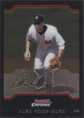 2004 Bowman Chrome - Alex Rodriguez #103