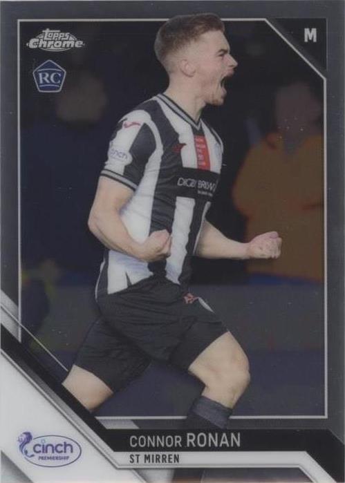 2021-22 Topps Chrome SPFL Scottish Premier League Connor Ronan #42