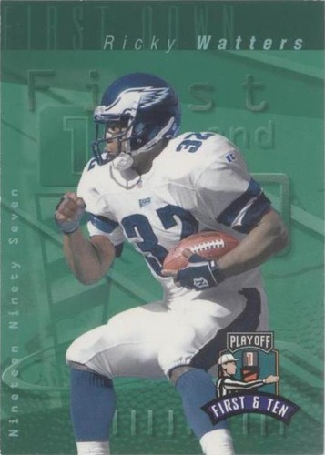 1997 Playoff First & Ten Ricky Watters #181