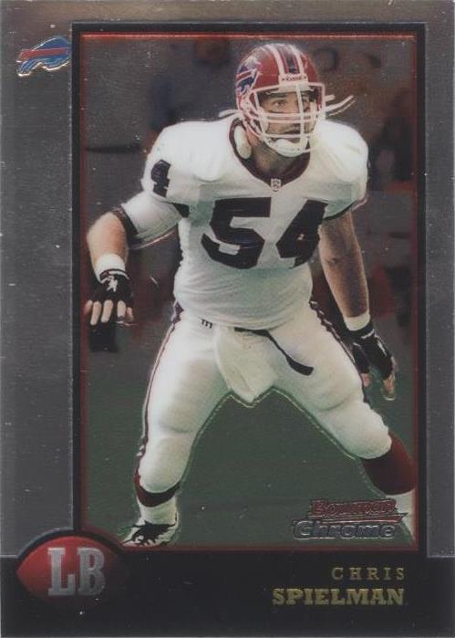 1998 Bowman Chrome Chris Spielman #152