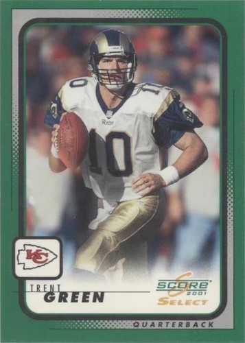 2001 Score Select Trent Green #192