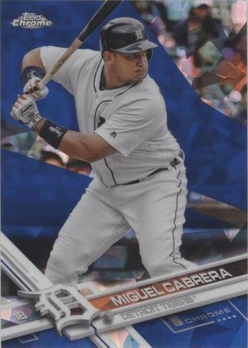 2017 Topps Chrome Sapphire Edition - Miguel Cabrera #150