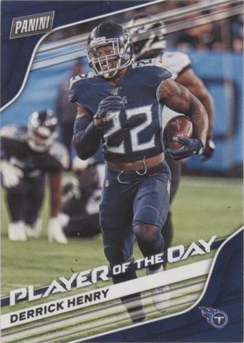 2020 Panini Player of the Day Derrick Henry #21