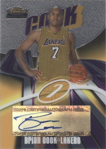 2003-04 Topps Finest - Brian Cook #146