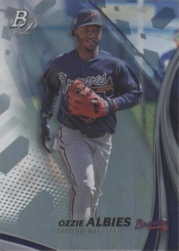 2017 Bowman Platinum - Ozzie Albies #TP-OA
