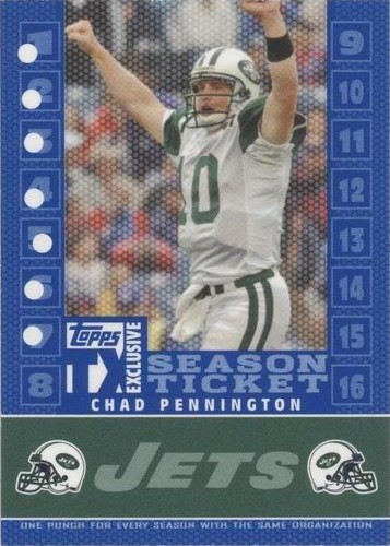 2007 Topps TX Exclusive Chad Pennington #S-CP