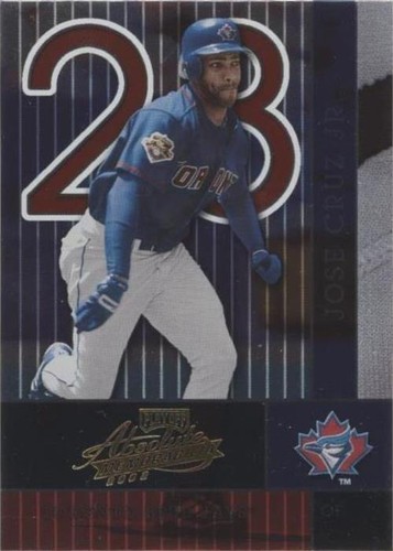 2002 Playoff Absolute Memorabilia - Jose Cruz Jr. #147