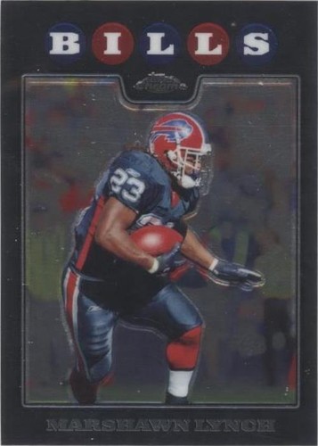 2008 Topps Chrome Marshawn Lynch #TC48