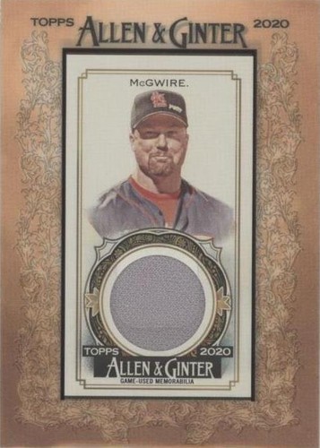 2020 Topps Allen & Ginter's - Mark McGwire #MFR-MMC