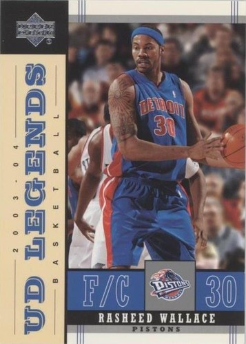 2003-04 Upper Deck UD Legends - Rasheed Wallace #20