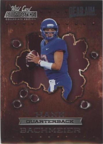 2021 Wild Card Alumination NIL Collegiate Edition Hank Bachmeier #ANDA-13