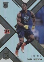 2017 Donruss Elite Carl Lawson #136