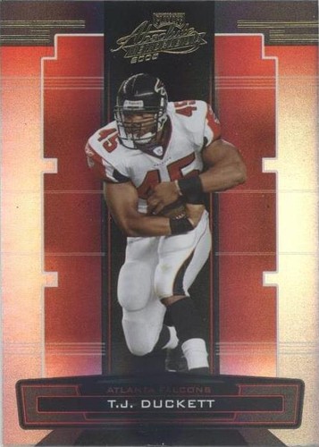 2005 Playoff Absolute Memorabilia T.J. Duckett #8