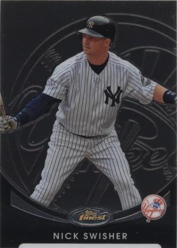 2010 Topps Finest - Nick Swisher #78